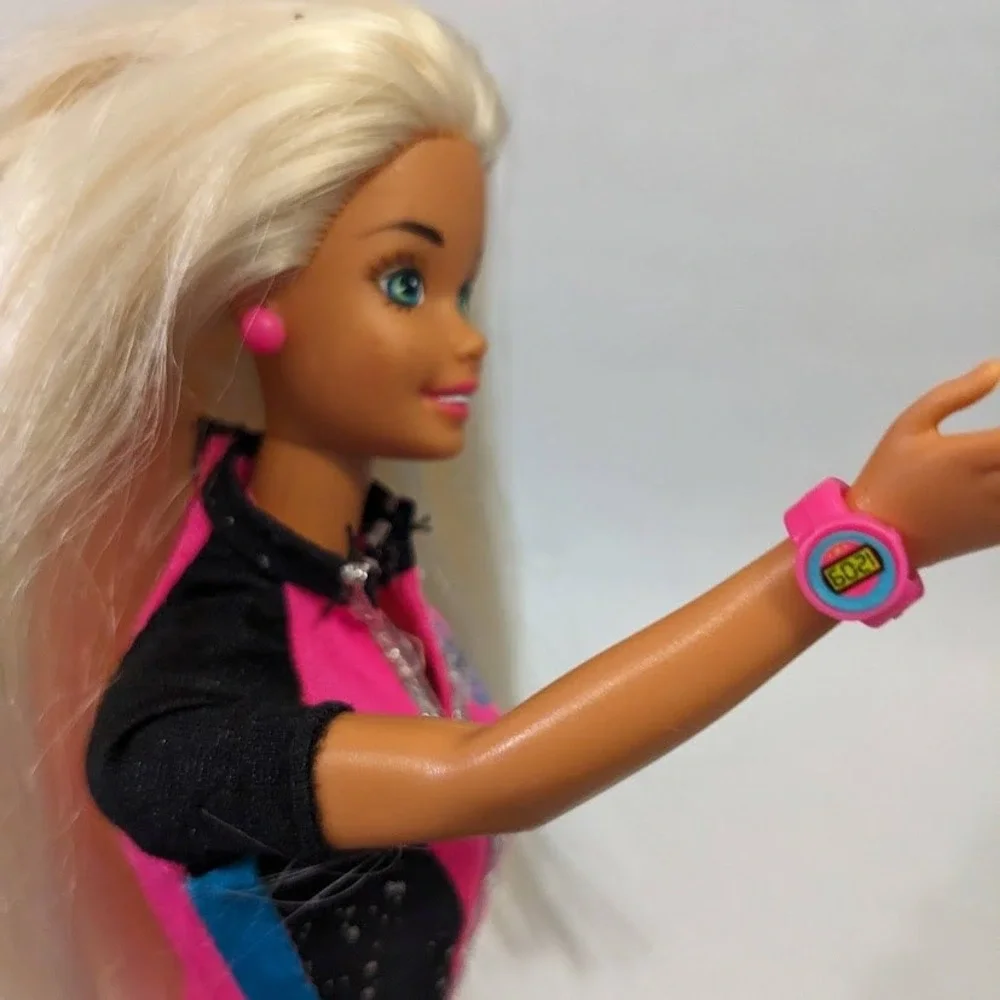 Vintage 1996 Mattel Ocean Friends Barbie Blond Scuba Gear & Accessories